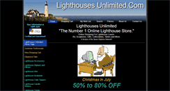 Desktop Screenshot of lighthouses-unlimited.com